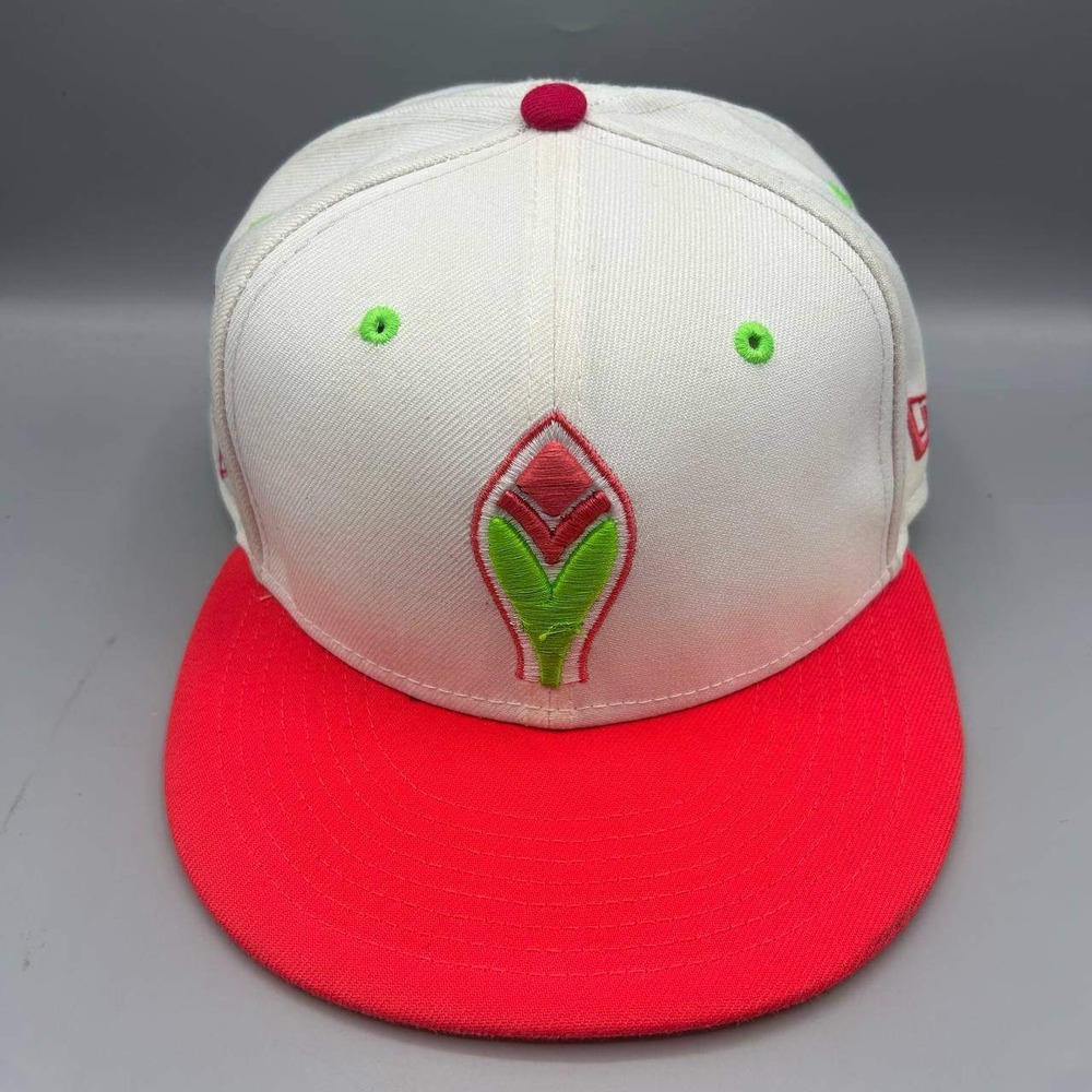 Atlanta Braves MLB Hat Men 7 1/4 White Embroidered 59Fifty New Era Fitted Cap